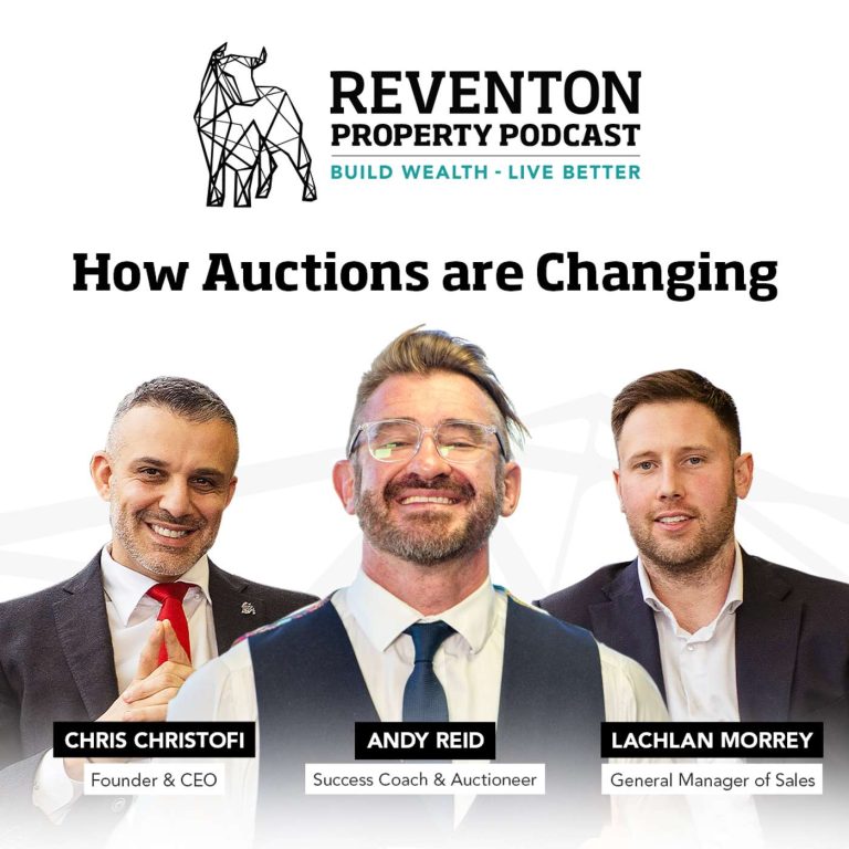 How Auctions Are Changing – Reventon Property Podcast – S01E16 – Ft.  Andy Reid